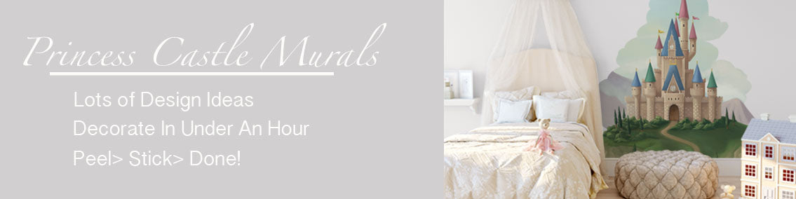 Princess Castle Wall Decals & Murals
