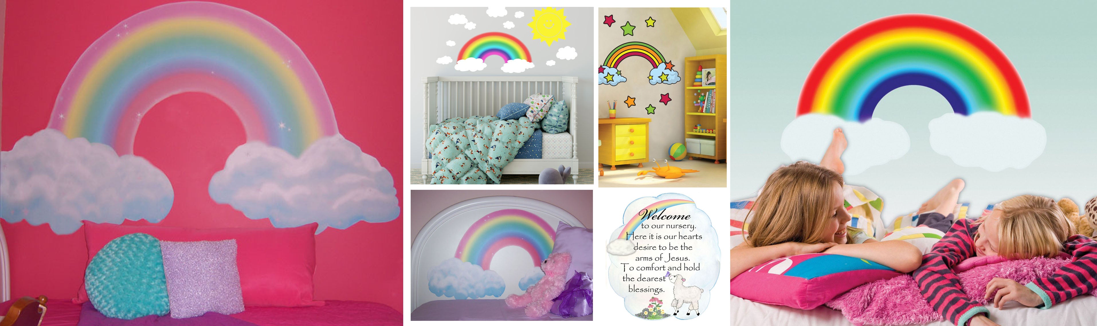 Rainbow Wall Decals & Murals