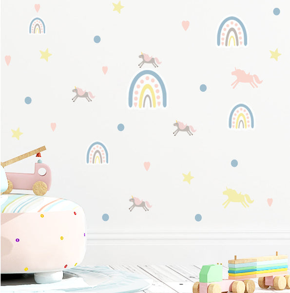 Boho Rainbow & Unicorn Room Kit