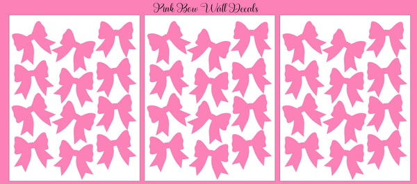 Bow & Ribbon Wall Decals