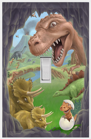 Dinosaur Light Switch Cover Plate