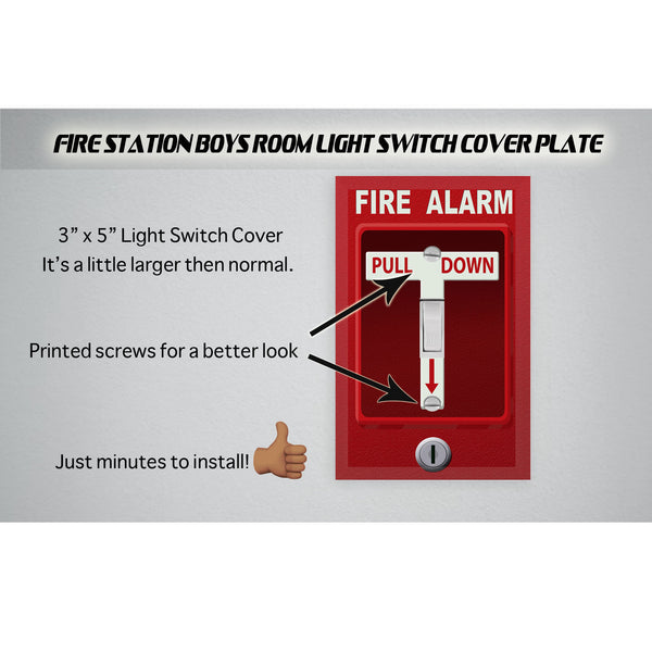 Fire Alarm Light Switch Cover