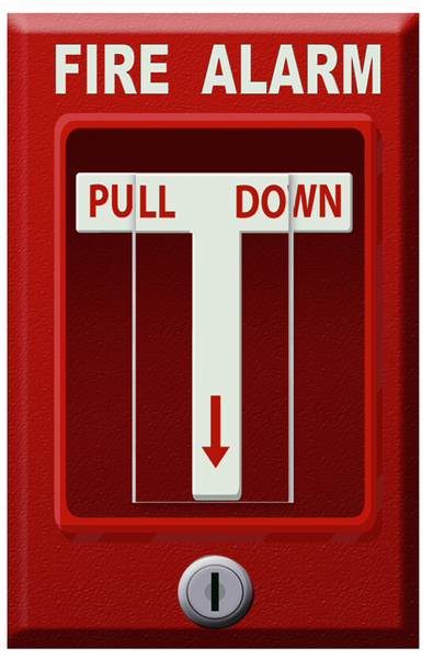 Fire Alarm Light Switch Cover