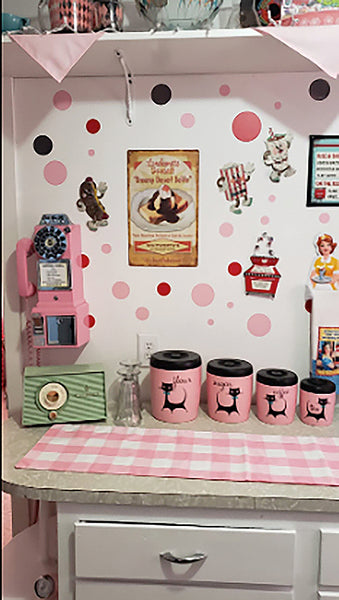 Pink Polka Dot Wall Decals (3 Pinks) - Create-A-Mural
