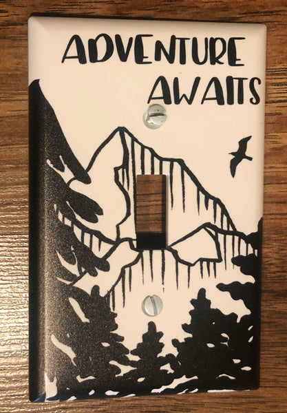 Adventure Awaits Light Switch Cover
