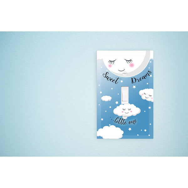 Sweet Dreams Baby Nursery Light Switch Cover