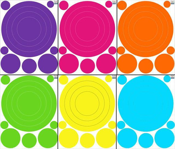Fun Dots & Circle Rings Wall Decals - Create-A-Mural