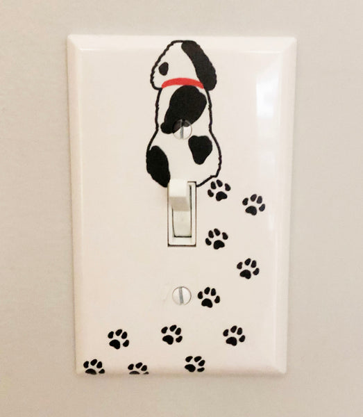 Doggie Paw Light Switch Cover