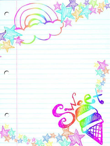Super Sweet Girls Dry Erase Locker Decal - Kids Room Mural Wall Decals