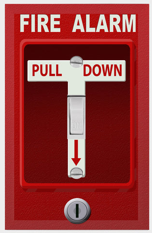 Fire Alarm Light Switch Cover