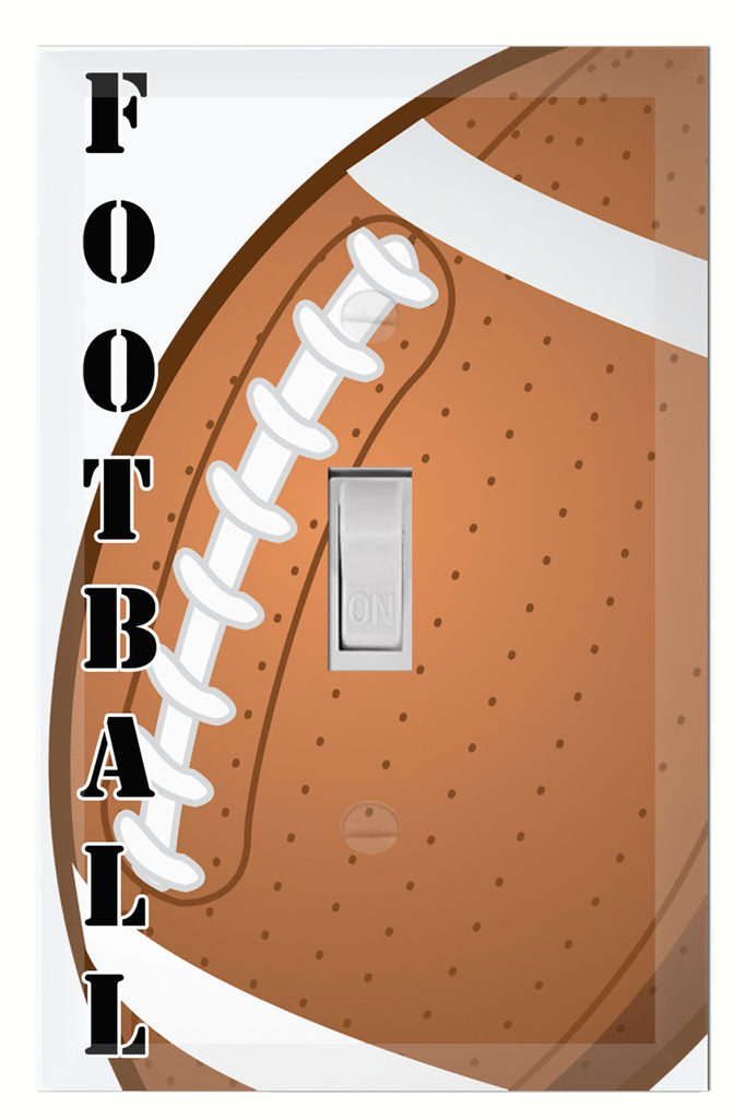 Football Light Switch Cover Plate