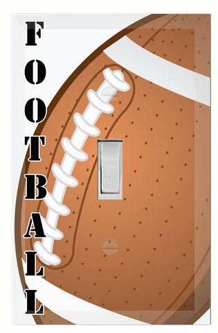 Football Light Switch Cover Plate