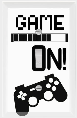 GAME ON! Light Switch Cover