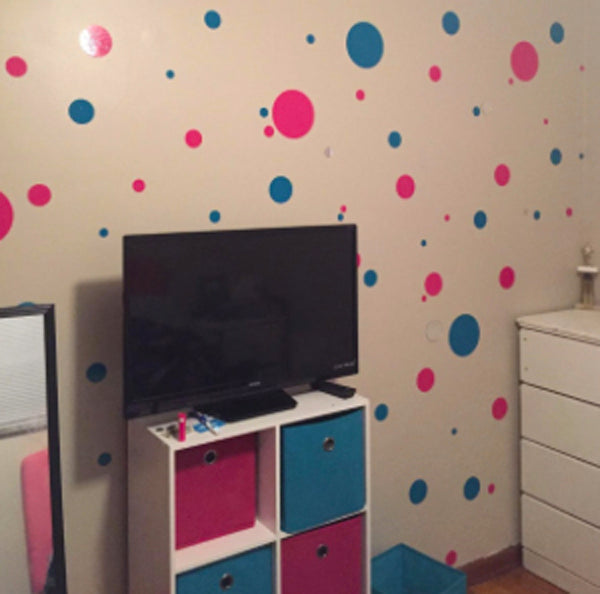Tropical Wall Dot Decals