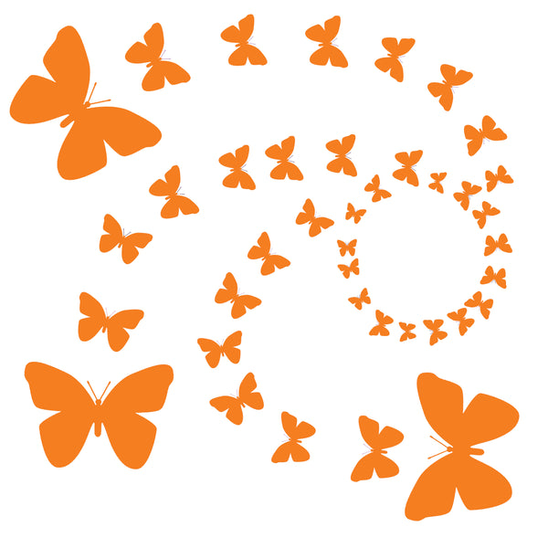 Butterfly Wall Decals -Girls Room Decor Stickers