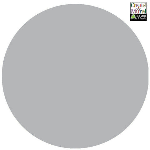 Dry Erase Dot Decal (Grey) - Kids Room Mural Wall Decals