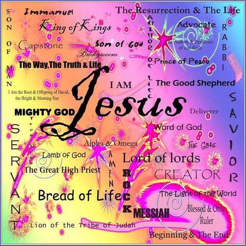 Names of Jesus Mural - Create-A-Mural