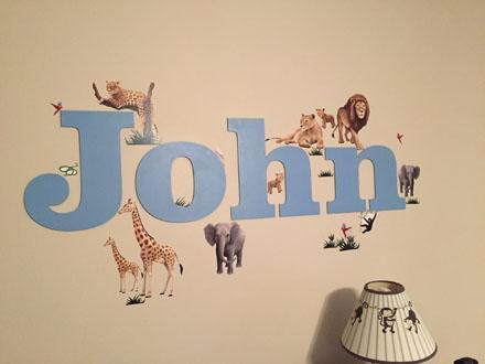 Jungle Animal Kids Wall Stickers - Kids Room Mural Wall Decals