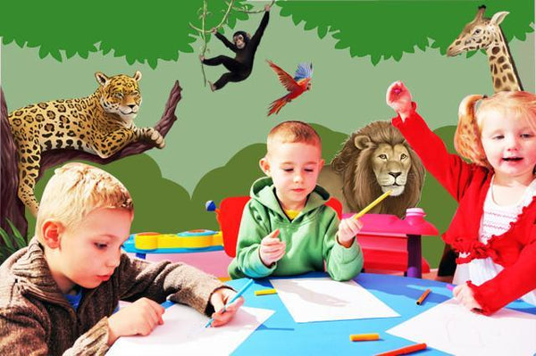 Jungle Mural Preschool Kit - Create-A-Mural