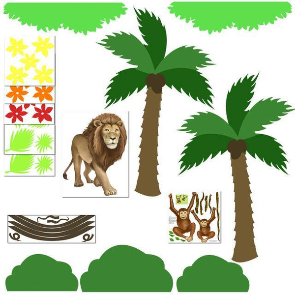 Jungle Mural Preschool Kit - Create-A-Mural