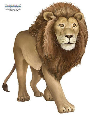 Lion Wall Mural - Create-A-Mural