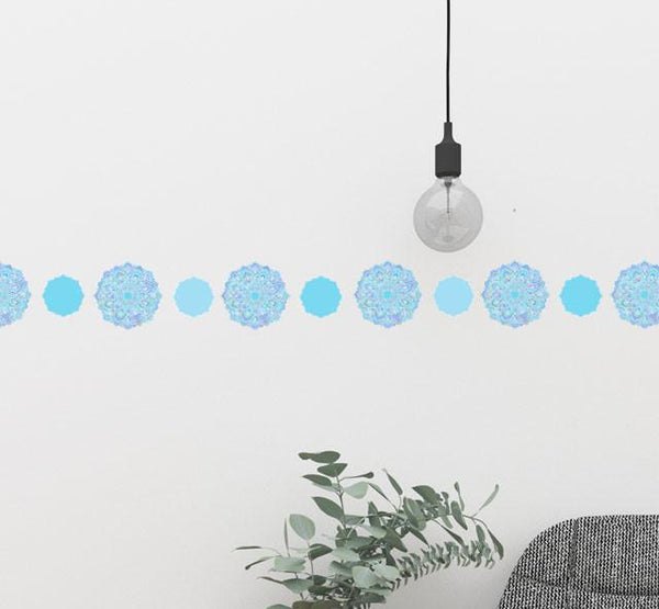 Mandala Wall Decals - Kids Room Mural Wall Decals