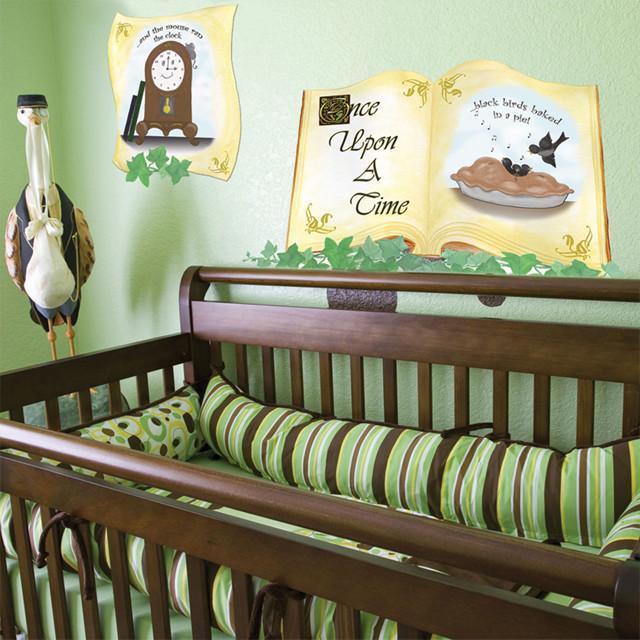 Once Upon A Time Nursery Rhymes Mural - Kids Room Mural Wall Decals
