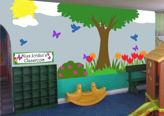 Outside Garden Classroom Mural Kit - Create-A-Mural