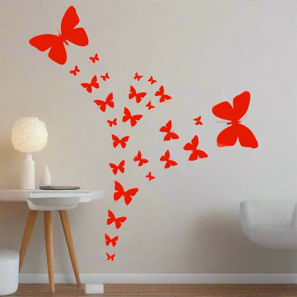 Butterfly Wall Decals -Girls Room Decor Stickers