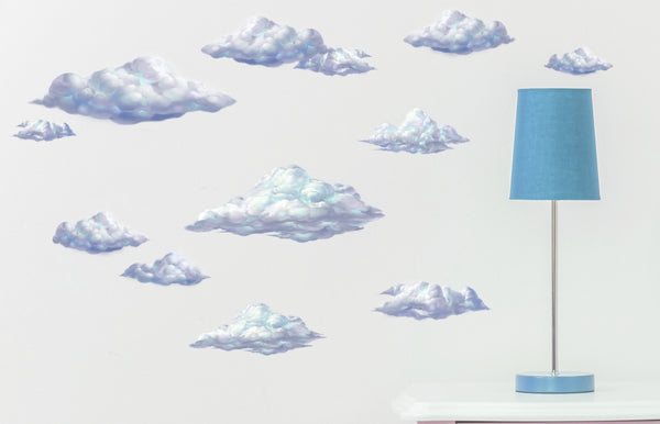 Sky Cloud Wall Decals - Kids Room Mural Wall Decals