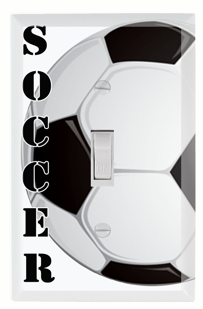 Soccer Light Switch Cover Plate