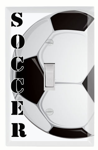 Soccer Light Switch Cover Plate