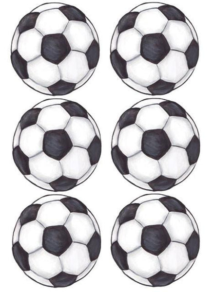 Girls Soccer Wall Decal - Kids Room Mural Wall Decals