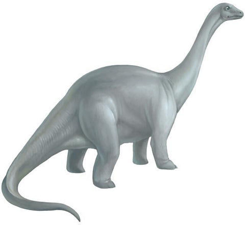 Large Apatosaurus Dinosaur Wall Mural - Create-A-Mural