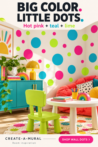 Tropical Wall Dot Decals