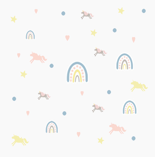 Boho Rainbow & Unicorn Room Kit