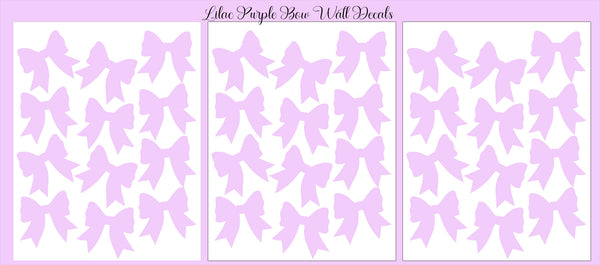 Bow & Ribbon Wall Decals