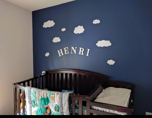 Kids Fluffy Cloud Wall Decals