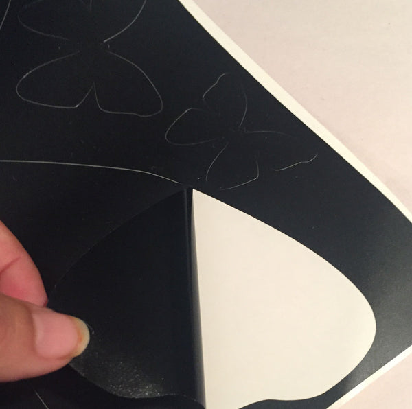 Black Butterfly Wall Stickers - Create-A-Mural