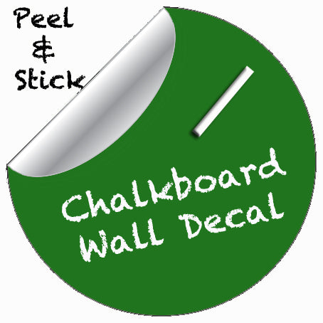 Chalkboard Dot Decal - Create-A-Mural