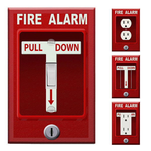 Fire Alarm Light Switch Cover