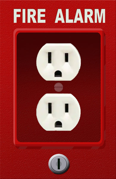 Fire Alarm Light Switch Cover