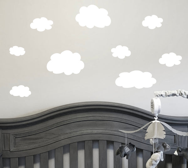 Kids Fluffy Cloud Wall Decals