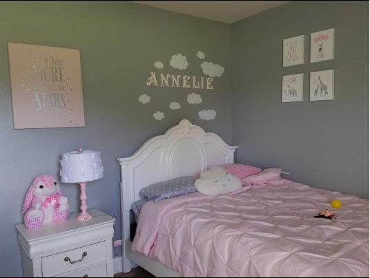 Kids Fluffy Cloud Wall Decals