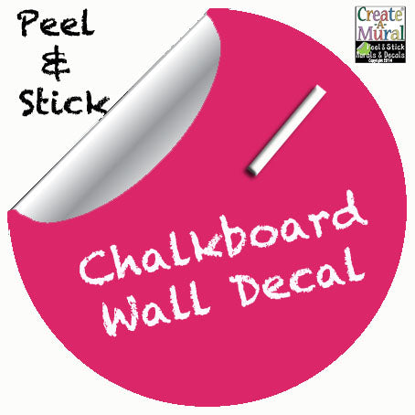 Chalkboard Dot Decal - Create-A-Mural