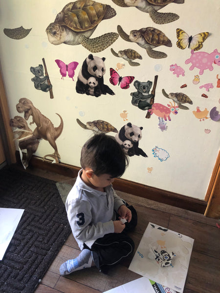 Sea Turtle Wall Decal -Kids Wall Stickers