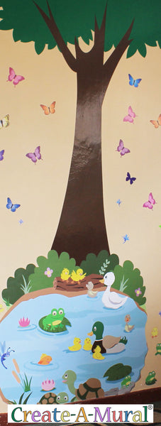 Duck Pond Mural - Create-A-Mural