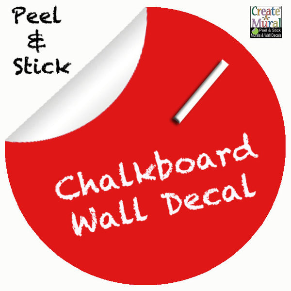 Chalkboard Dot Decal - Create-A-Mural