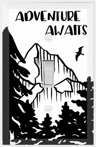 Adventure Awaits Light Switch Cover