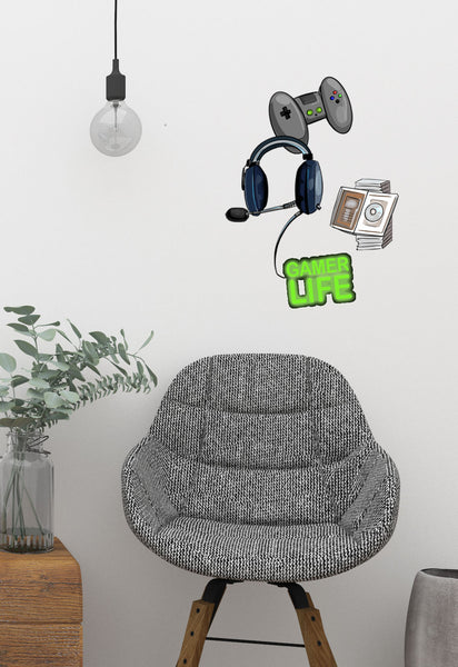 Gamer Life Wall Decals